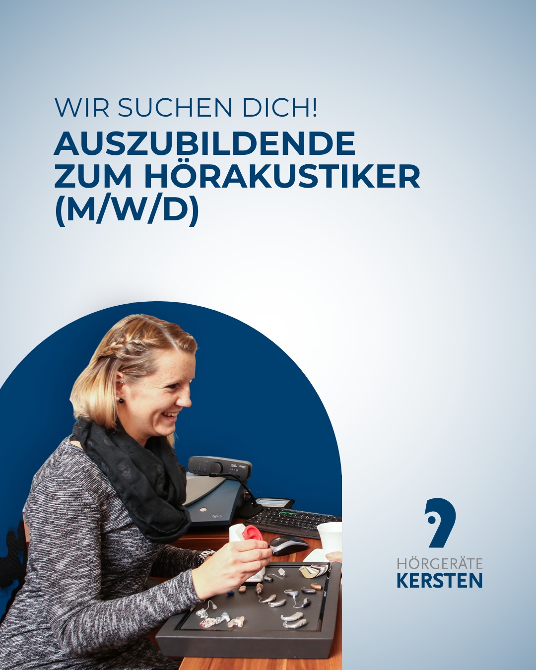 🔊 Starte Deine Zukunft mit Sinn – wir suchen Dich!

Auszubildende/r zur Hörakustikerin / zum Hörakustiker (m/w/d)
📍 Elmshorn, Heide, Husum, Itzehoe, Kappeln, Neumünster, Rendsburg, Schleswig, Tönning & Kiel

WIR SUCHEN VERSTÄRKUNG! 💪

Du möchtest einen Beruf mit Zukunft, Verantwortung und echtem Mehrwert für Menschen?
Dann werde Teil unseres Familienunternehmens in dritter Generation und hilf dabei, Lebensqualität durch besseres #Hören zu schenken.

💡 Das erwartet Dich:
👉 Du berätst und begleitest Kunden auf dem Weg zu besserem Hören
👉 Du führst Hörtests durch und findest individuelle Lösungen
👉 Du lernst die Technik hinter modernen Hörsystemen kennen
👉 Du wirst Teil eines Teams, das Zusammenhalt wirklich lebt

✨ Das bieten wir Dir:
✔️ Familiäres Arbeitsumfeld
✔️ Spannende und abwechslungsreiche Aufgaben
✔️ Individuelle Förderung & Weiterbildung
✔️ Sehr gute Zukunfts- und Aufstiegschancen

👉 Bewirb Dich jetzt ganz unkompliziert – ohne Anschreiben per #Express-Bewerbung!

Werde Teil unseres #Teams und starte Deine #Karriere mit Sinn. Wir freuen uns auf Dich!