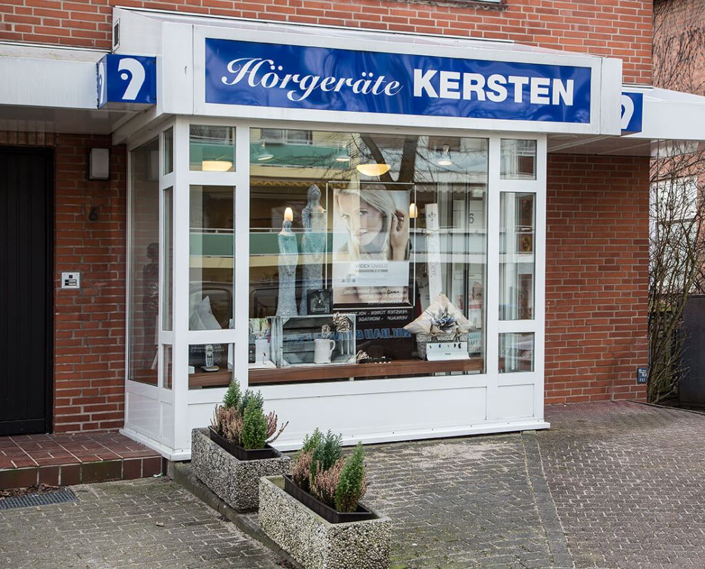 Hörgeräte Kersten Filiale Lübeck-Kücknitz mit modernem Fachgeschäft für Hörgeräte und Hörakustik