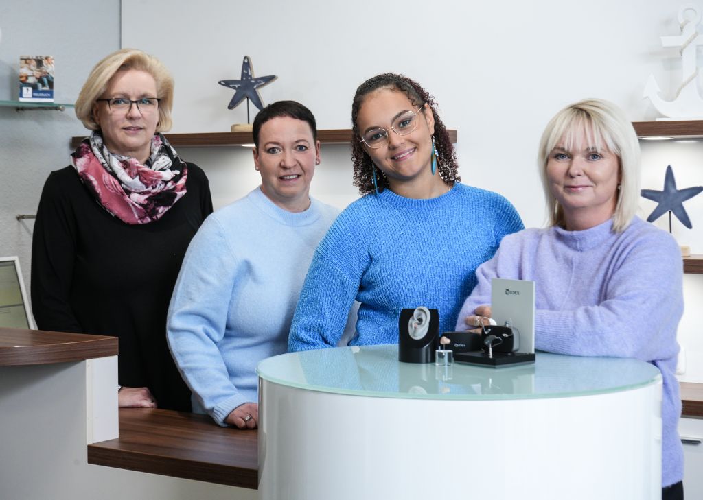 Das Team von Hörgeräte Kersten Wismar – kompetent, herzlich und serviceorientiert